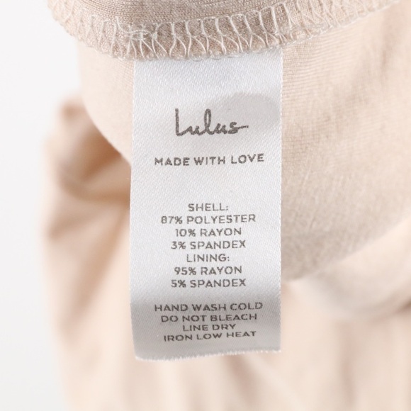 Lulus Ribbed Halter Neck Bodycon Dress - Picture 7 of 8